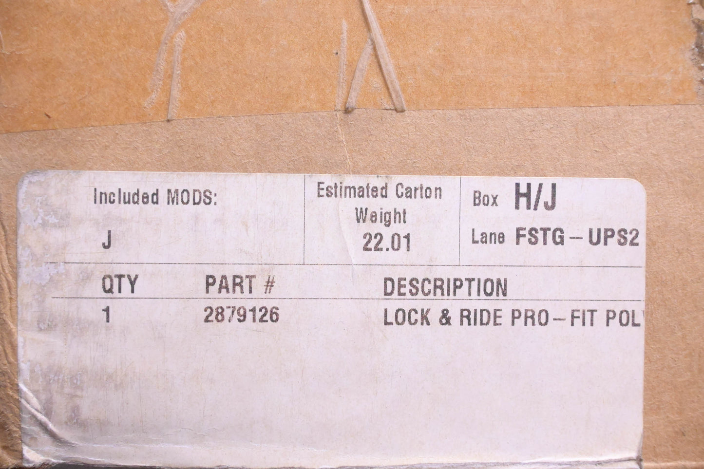 New OEM Polaris 2879126 Polycarbonate Full Windshield Kit NOS