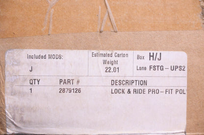 New OEM Polaris 2879126 Polycarbonate Full Windshield Kit NOS