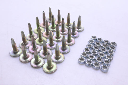Woody's GDP6-1075-C Gold Digger Traction Master 1.075" Studs with Nuts Qty 24 NOS
