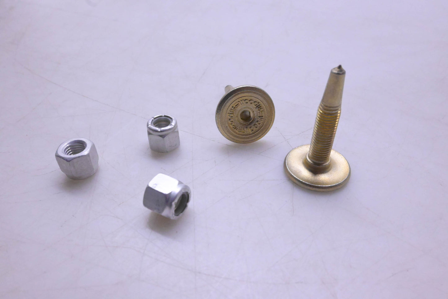 Woody's GDP6-1325-CS Gold Digger Traction Master 1.325" Studs with Nuts Qty 144 NOS