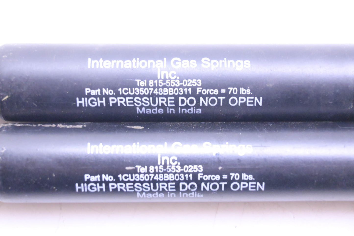 International Gas Springs Inc. 1CU350748BB0311 Gas Spring Set