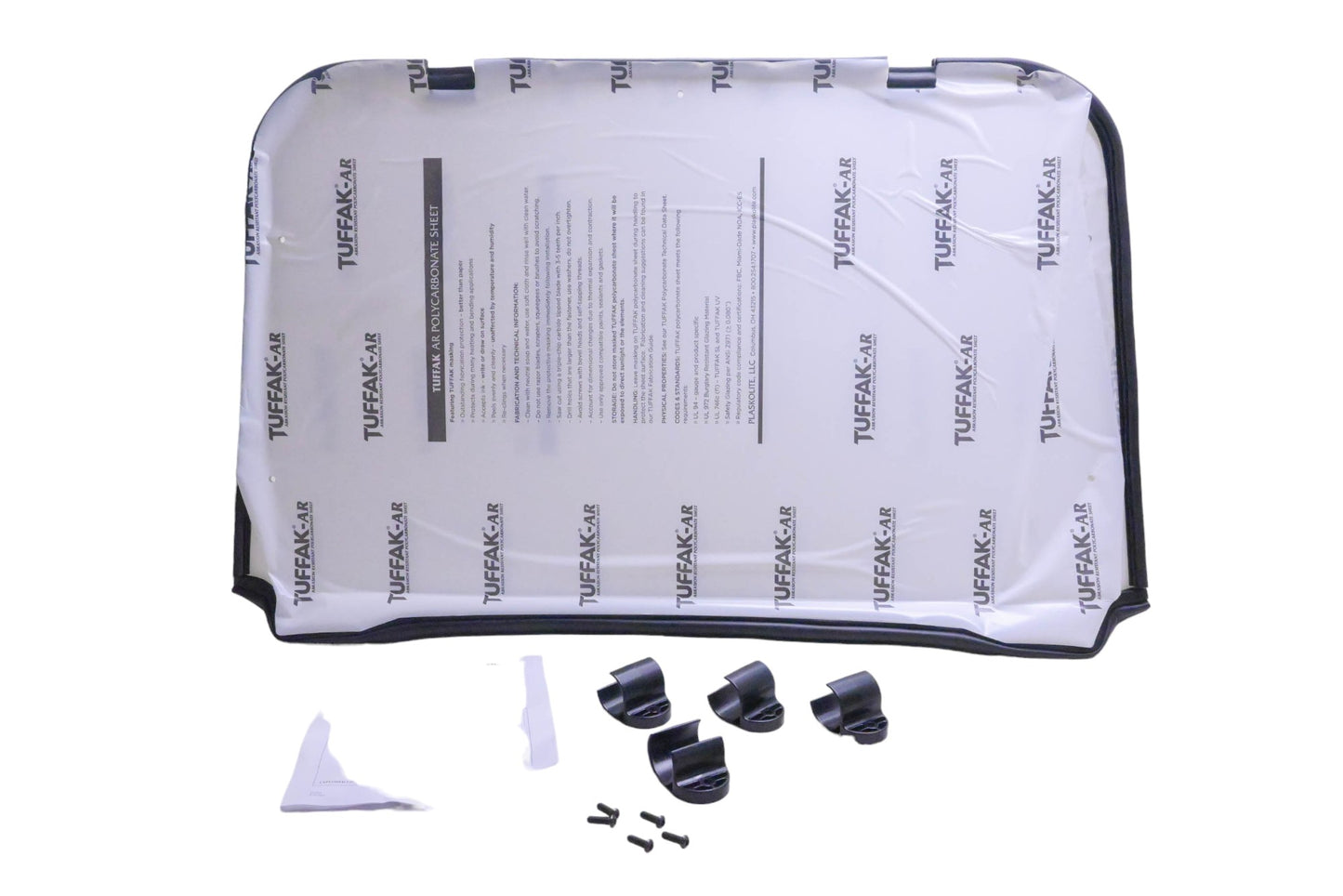 New OEM Polaris 2879492 Lock & Ride Poly Windshield NOS