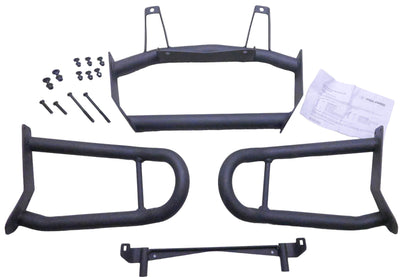 New OEM Polaris 2876595 Black Front Deluxe Brush Guard Kit NOS