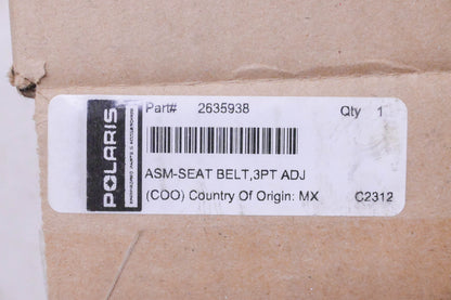 New OEM Polaris 2635938 Immi Seat Belt Height Adjuster NOS