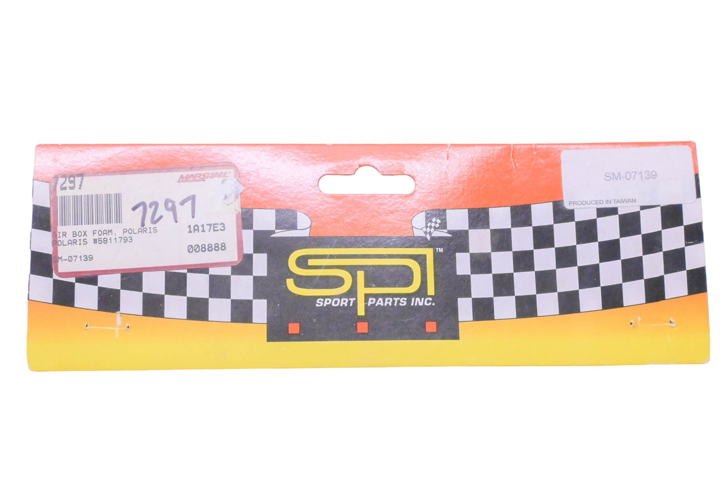 Sport Parts Inc. SM-07139 Air Box Foam NOS