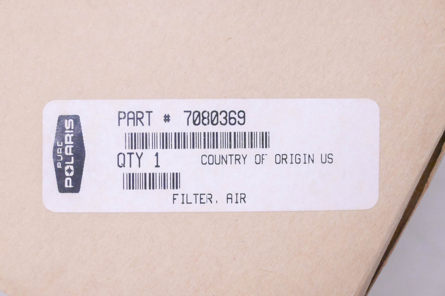 New OEM Polaris 7080369 Air Filter NOS