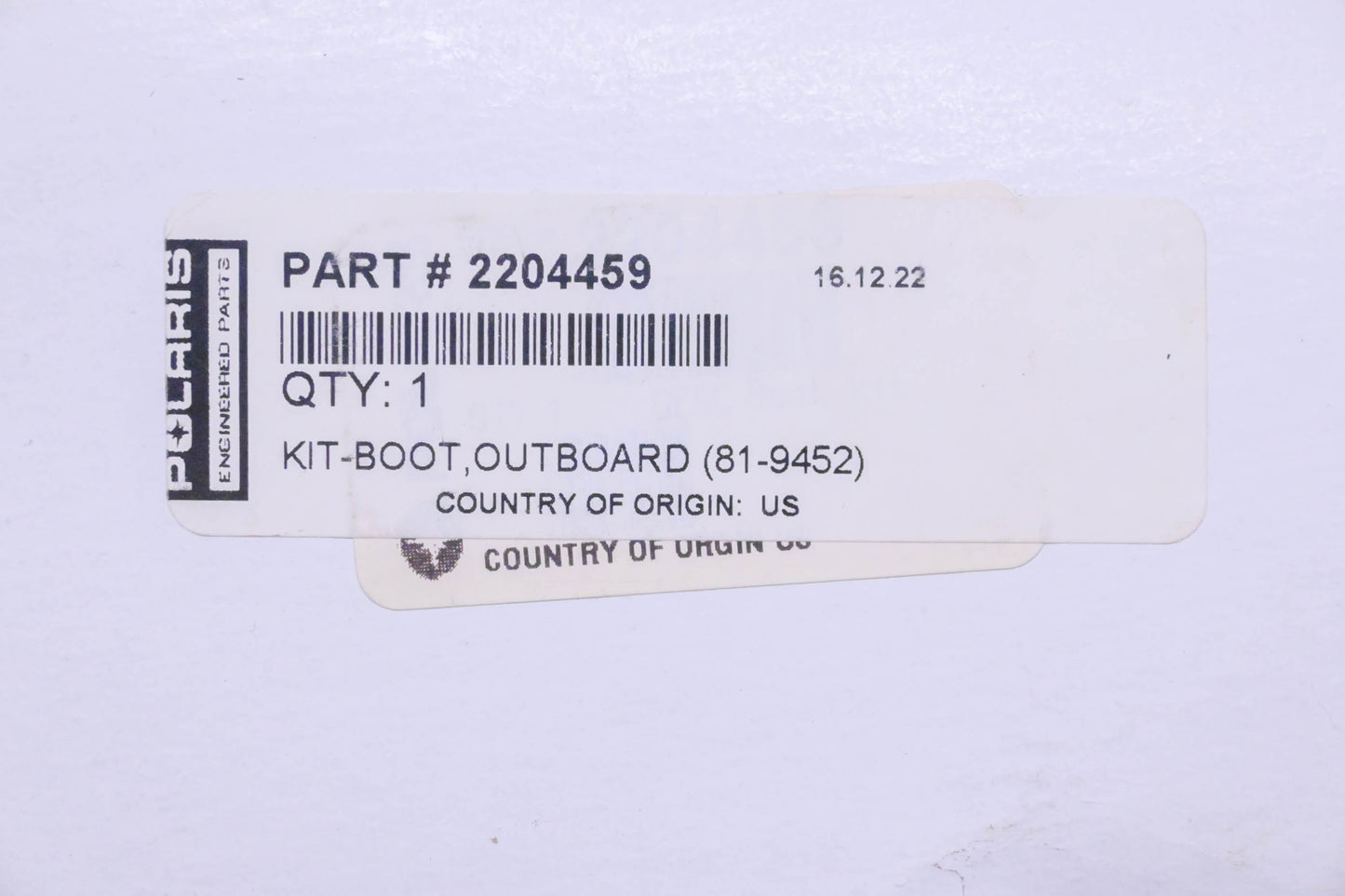 New OEM Polaris 2204459, 3209452 CV Boot Kit NOS