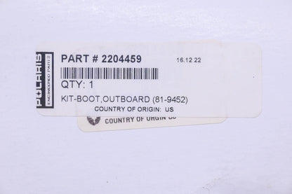 New OEM Polaris 2204459, 3209452 CV Boot Kit NOS