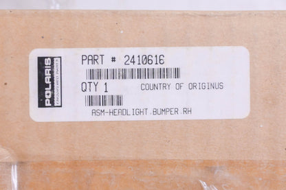 New OEM Polaris 2410616 Front Right Headlight With Bulb NOS