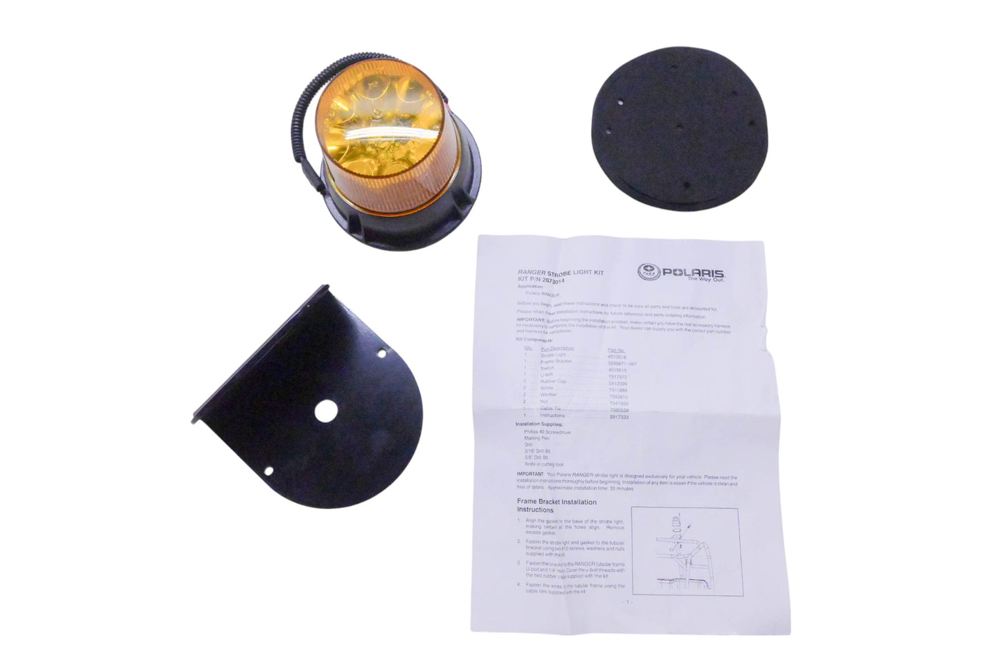 New OEM Polaris 2873014 Strove Light NOS