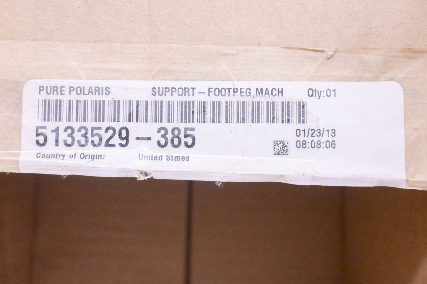 OEM Polaris 5133529-385 Support Footpeg