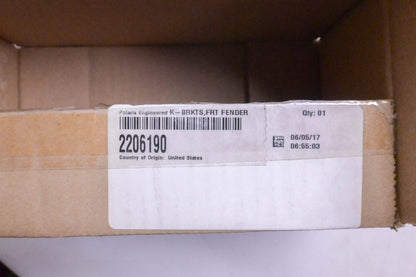 New OEM Polaris 2206190 Front Fender Bracket Kit NOS