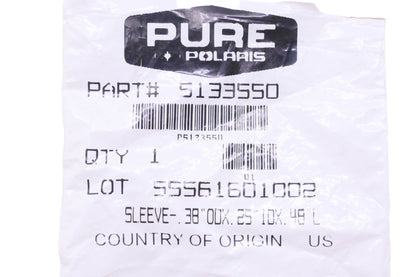 New OEM Polaris 5133550 Sleeve- .38 in x .25 in x .48 in NOS