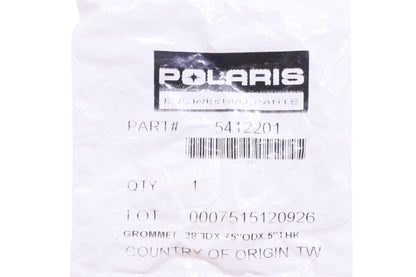 New OEM Polaris 5412201 Grommet-.38"IDX.75"ODX.5"THK NOS