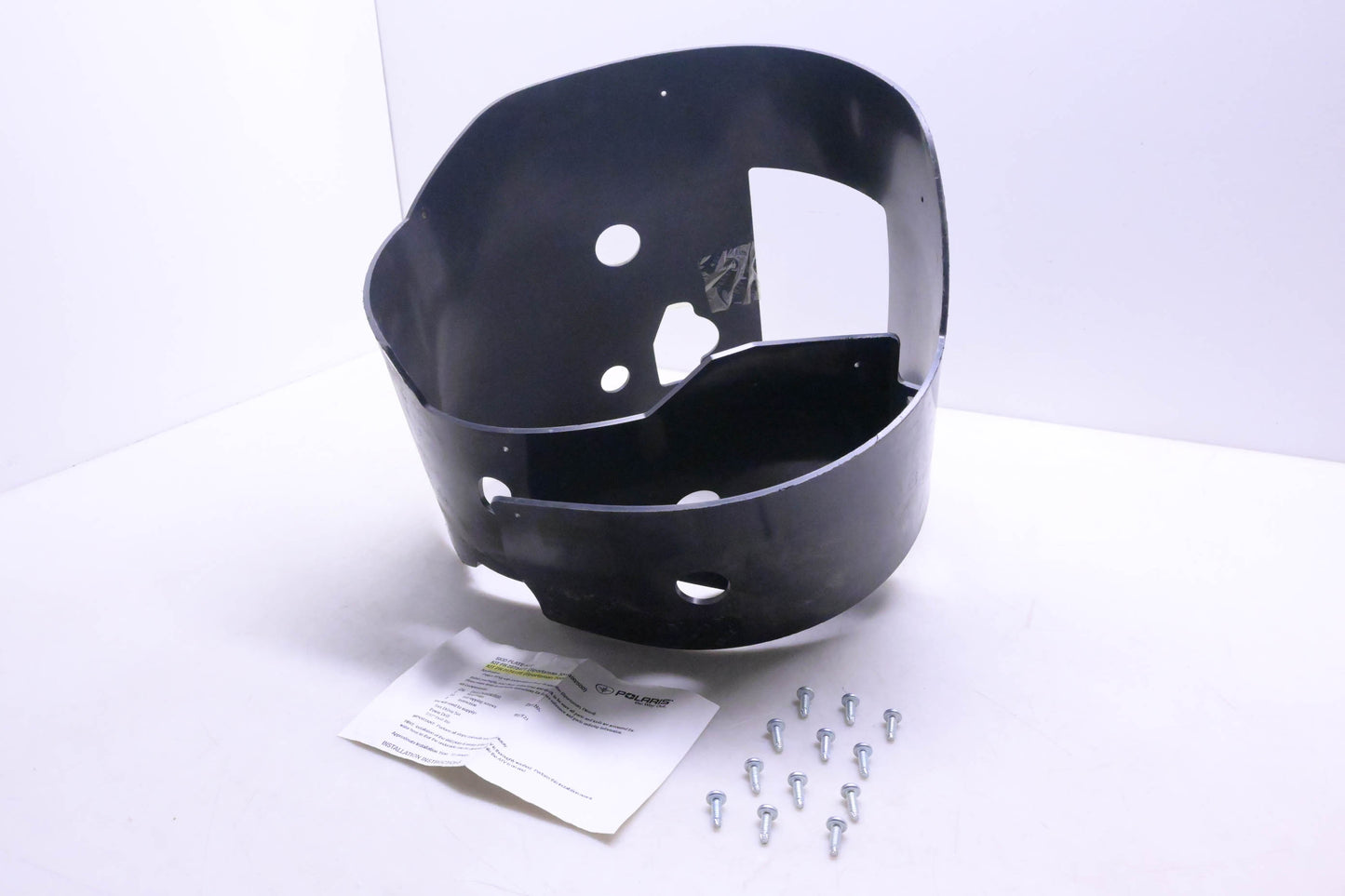 OEM Polaris 2873477, PP2874196-070 Black Skid Plate Kit