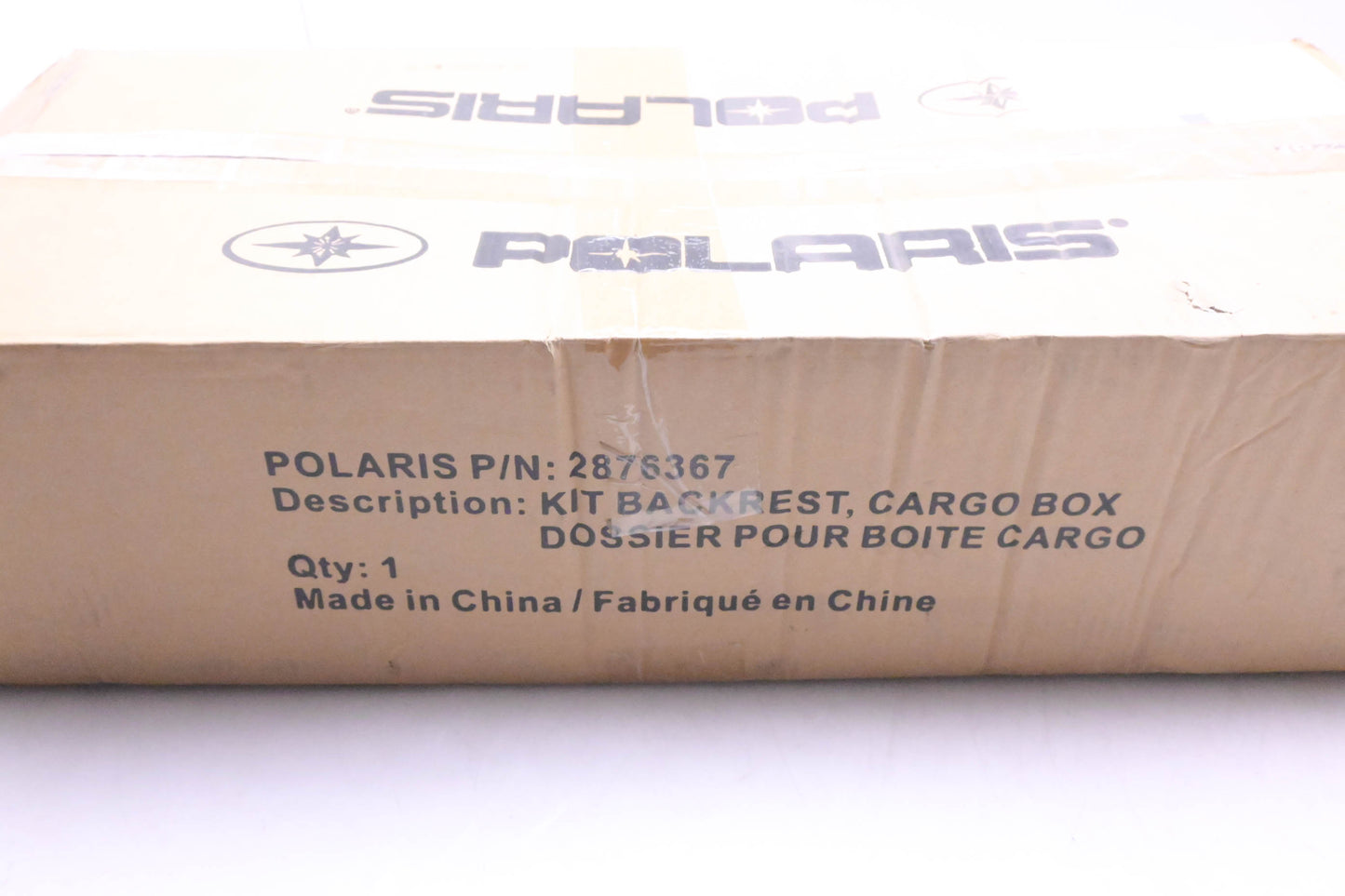 New OEM Polaris 2876367 Cargo Box Backrest Pad Kit NOS