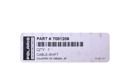 New OEM Polaris 7081209 Shifter Cable NOS