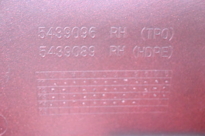 OEM Polaris 5439096, 5439089 Red Upper Right Hand Panel