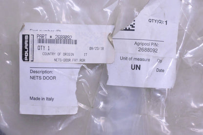 New OEM Polaris 2688092 Door Safety Mesh Net NOS