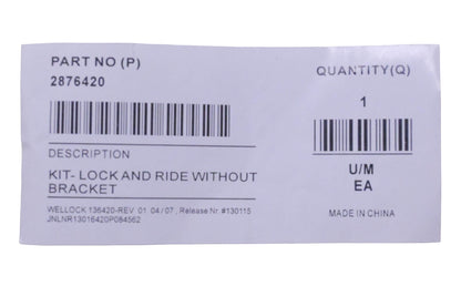 New OEM Polaris 2876420 Lock and Ride Without Bracket Kit NOS