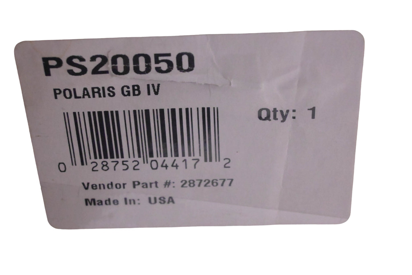 New OEM Polaris 2872677, PS20050 Black Gun Boot IV NOS