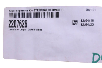 New OEM Polaris 2207626 Steering Service Kit NOS