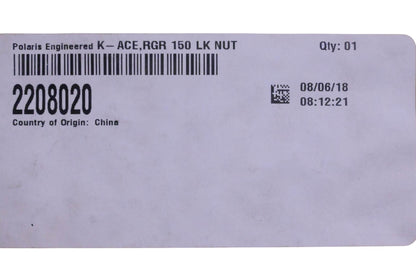 New OEM Polaris 2208020 Lock Nut Kit NOS