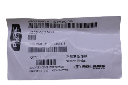 New OEM Polaris 0453815, 53173202-000 Brake Sensor NOS