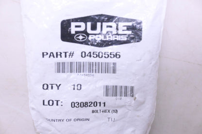 New OEM Polaris 0450556 Hexagon Bolt NOS