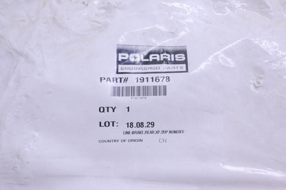New OEM Polaris 1911678 Rear Brake Line NOS