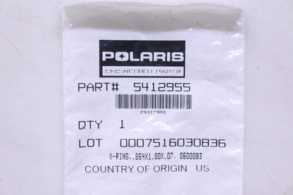 New OEM Polaris 5412955 O-Ring NOS
