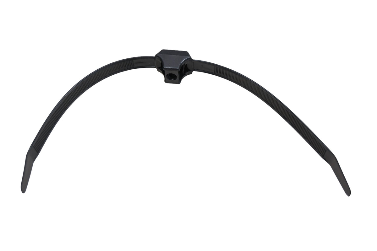 New OEM Polaris 7081807 Black Dual Cable Tie Strap NOS