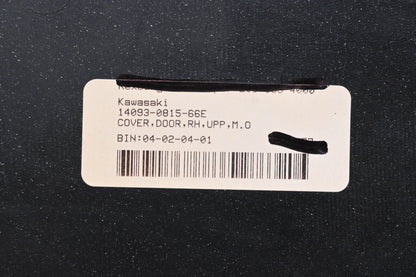 New OEM Kawasaki 14093-0815-66E Right Upper Door Cover Panel NOS