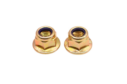 New OEM Arctic Cat 1423-184 Hex Flange Nylon Lock Nuts Qty 2 NOS