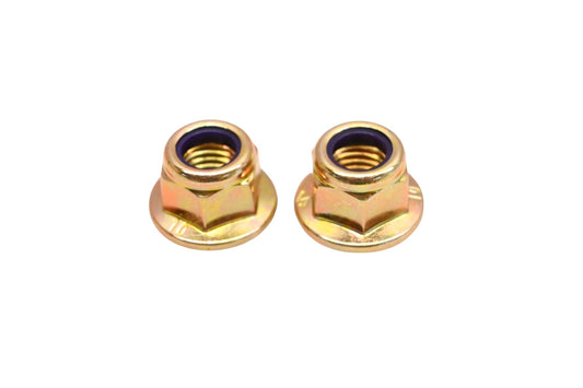 New OEM Arctic Cat 1423-184 Hex Flange Nylon Lock Nuts Qty 2 NOS