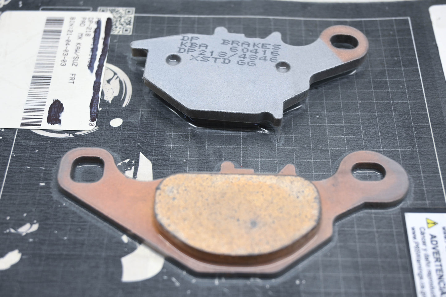 DP Brakes DP218, DP-218 Front Brake Pad Kit NOS