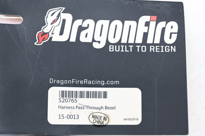 Dragonfire 520765, 15-0013 Harness Pass Thru Bezel Kit NOS