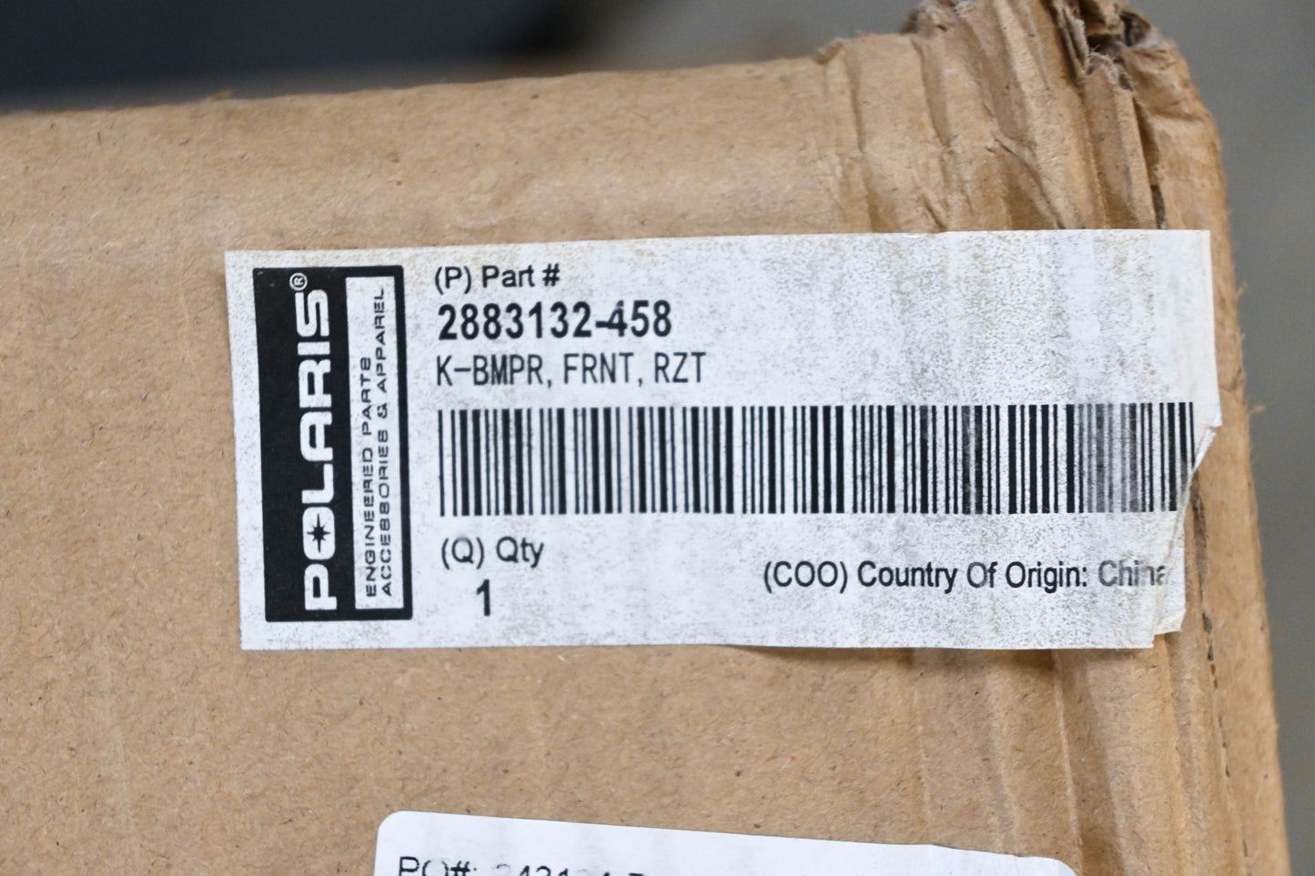 New OEM Polaris 2883132 RZR Front Bumper Kit NOS