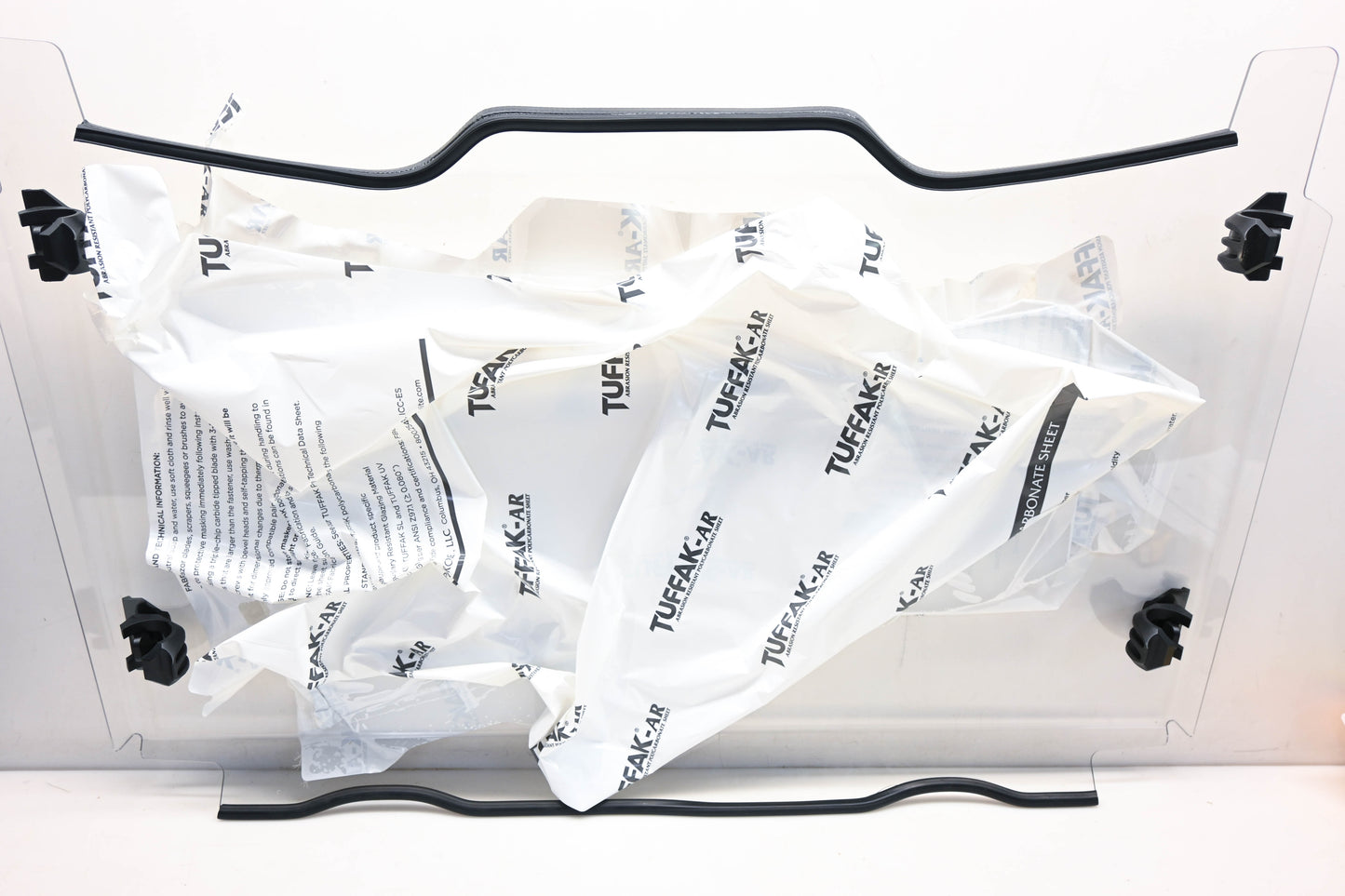 New OEM Polaris 2884757 Full Poly Windshield Assembly NOS