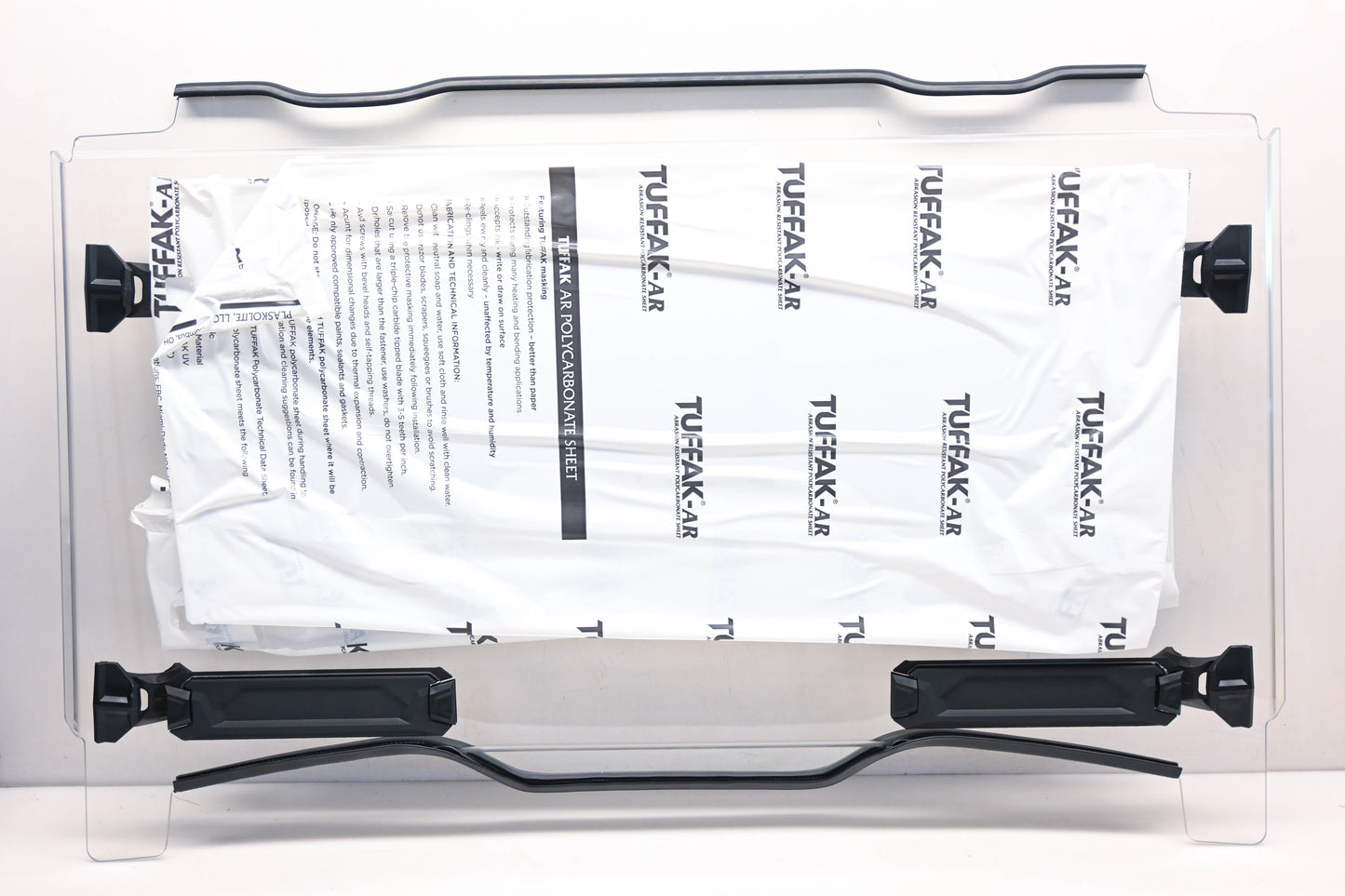 New OEM Polaris 2884911 Lock N Ride Full Poly Windshield NOS