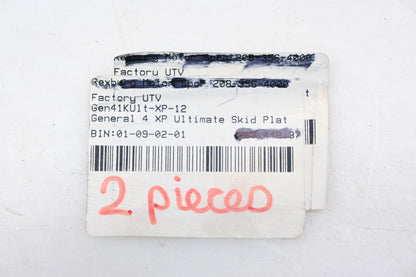 Factory UTV GEN41KU1T-XP-12 General 4 XP Ultimate Skid Plate Kit NOS