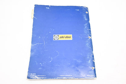 Ski Doo 480118300 1984 Safari SS25 Parts Catalog
