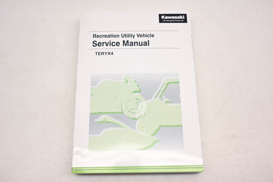 New OEM Kawasaki 99924-1501-06 2016-21 Teryx4 Service Manual NOS