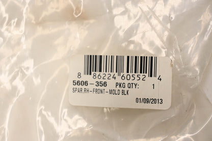 New OEM Arctic Cat 5606-356 Black Front Right Spar Moulding Panel NOS