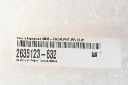 New OEM Polaris 2635123-632 Titanium Left Rear Fender Panel NOS