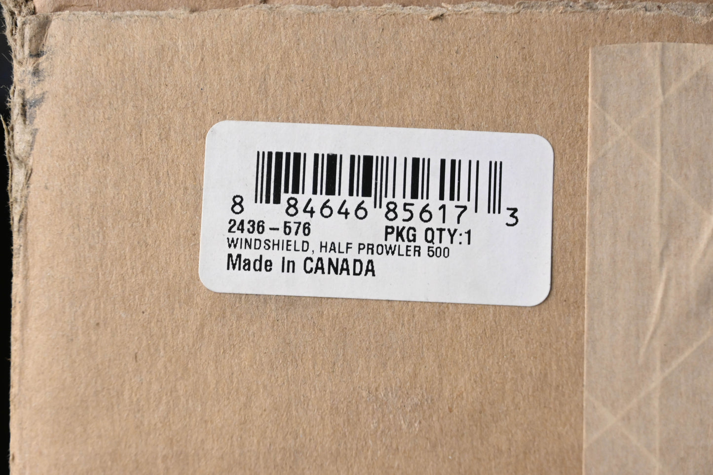 New OEM Arctic Cat 2436-576 Poly Half Windshield Kit NOS