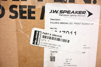 New OEM Polaris 2884346 Front Accent Light Kit NOS