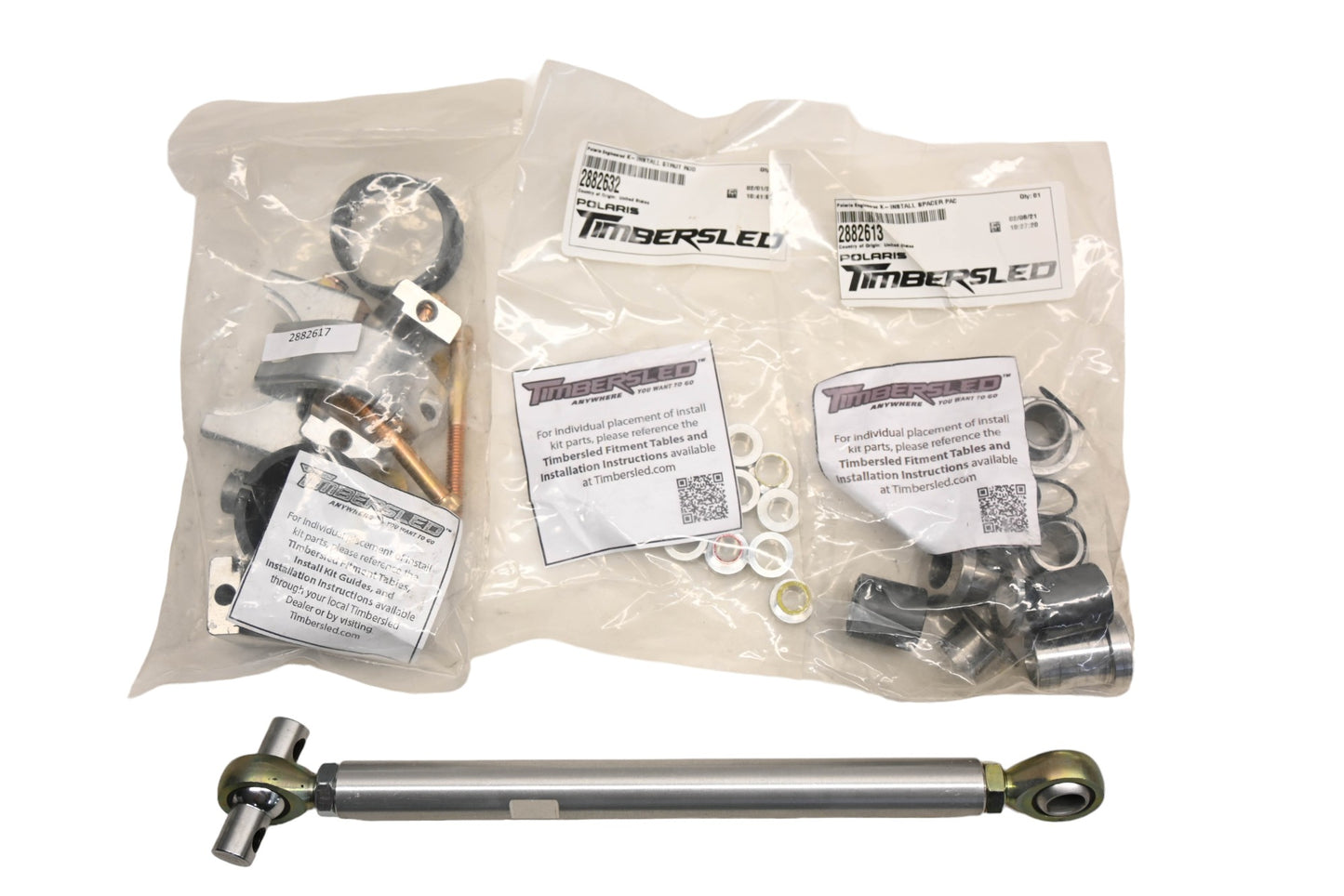 New OEM Polaris 2883370 Timbersled ARO/Riot Strut Installation Kit NOS