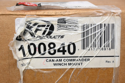 KFI 100840, 10-0840 Can-Am Commander Winch Mount Kit NOS