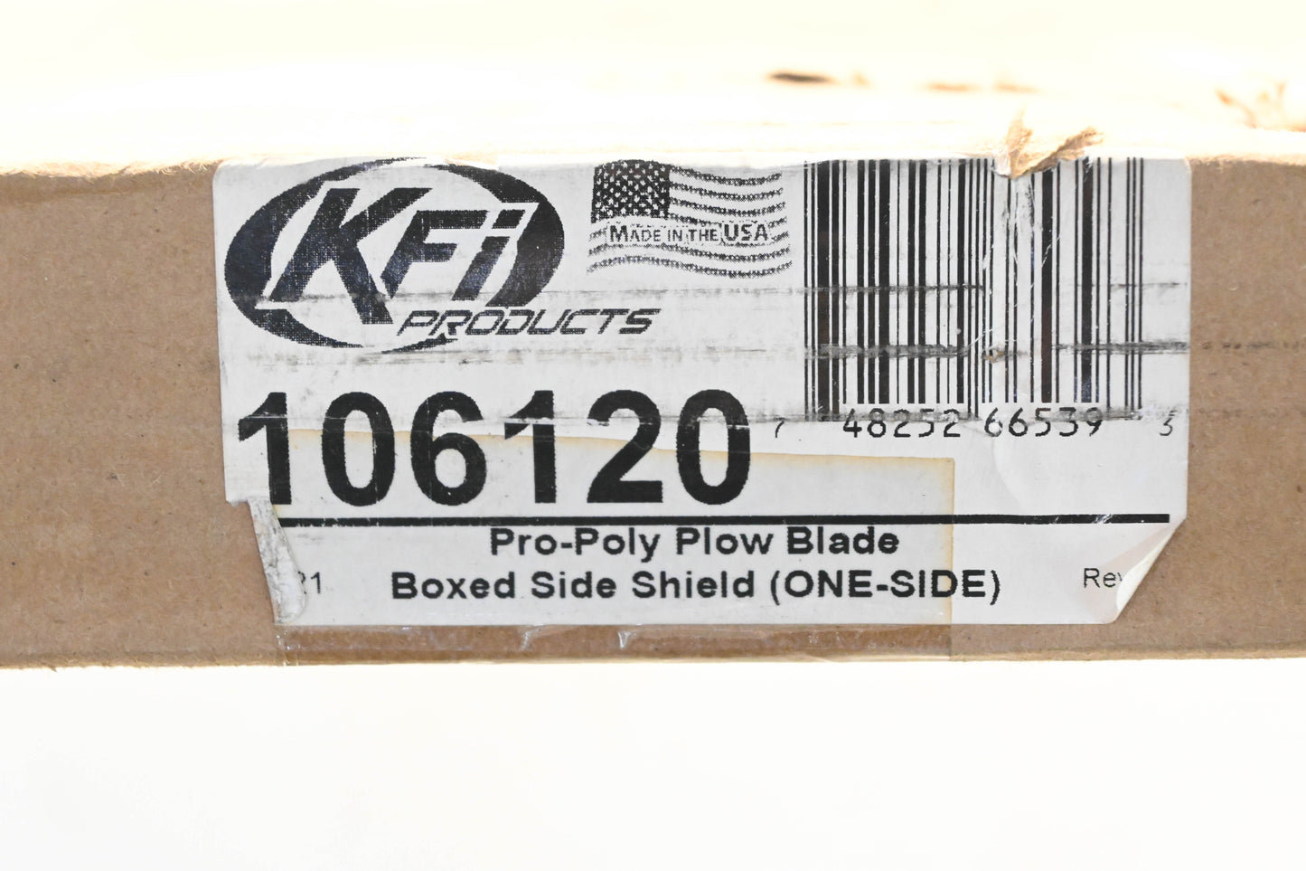 KFI 106120, 10-6120 Pr-Poly Plow Boxed Side Shield Kit NOS